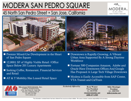 Premier Mixed-Use Development in the Heart of San Pedro Square