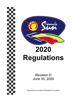 2020 Regulations