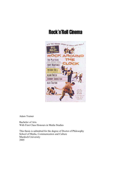 Rock”N”Roll Cinema