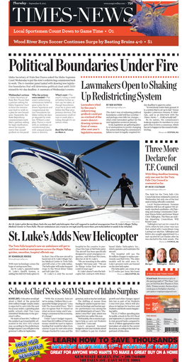 St. Luke's Adds New Helicopter