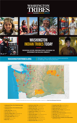 Washington Indian Tribes Today