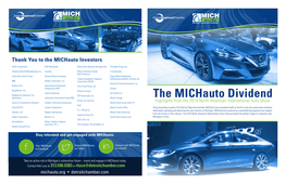 The Michauto Dividend