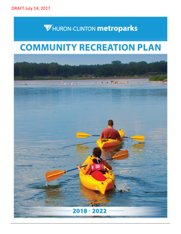 Huron-Clinton Metroparks Recreation Plan 2018-2022
