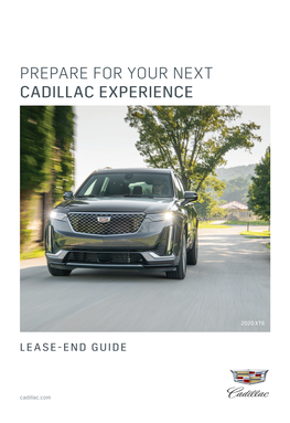 Cadillac Lease End Guide