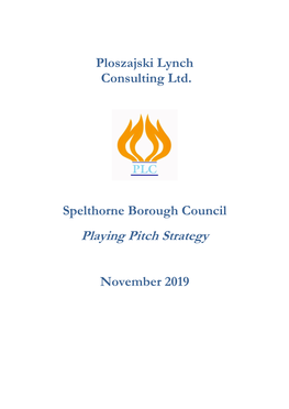 Playing Pitch Strategy 2019