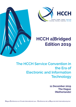 HCCH A|Bridged Edition 2019