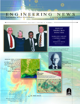 Engineering News Louisiana State University College of Engineering
