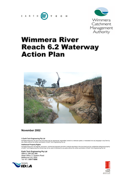 Wimmera River Reach 6.2 Waterway Action Plan