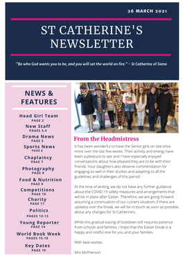 Senior Newsletter