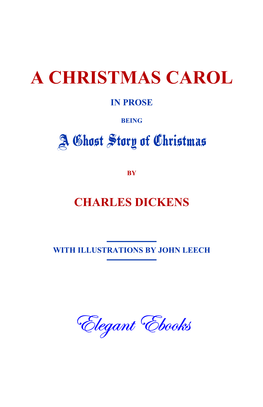 A Christmas Carol