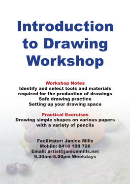 Introduction to Drawing Workshop