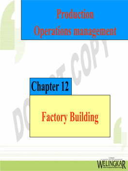 Factory Building Factory Building