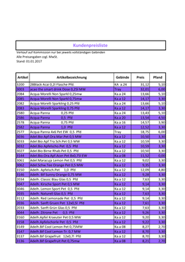 Preisliste EK Und VK 060117.Xlsx