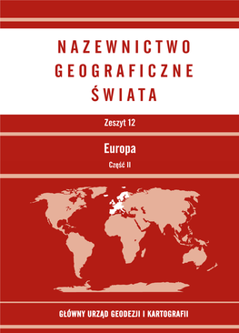 Nazewnictwo Geograficzne Ś Wiata