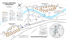 Ole Bull State Park Campground Map Brochure