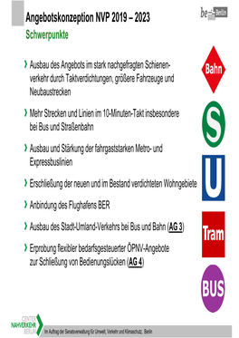 Angebotskonzeption NVP 2019 – 2023 Schwerpunkte