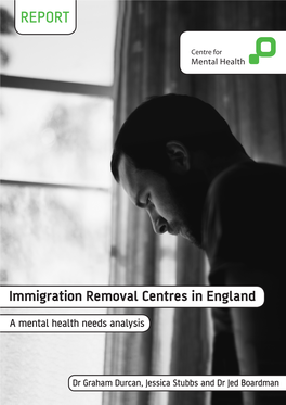 Immigration Removal Centres in England