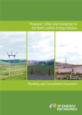 Routeing and Consultation Document Routeing and Consultation Document P Proposed 132Kv Grid Connection to the North Lowther Energy Initiative December 2019