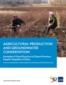 Agricultural Production and Groundwater Conservation