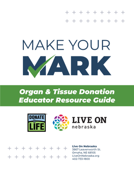 Organ & Tissue Donation Educator Resource Guide