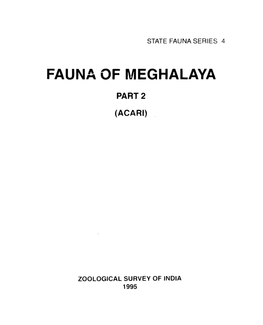 Fauna of Meghalaya