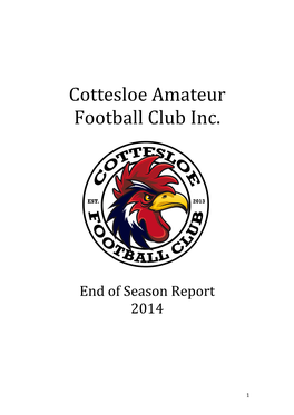 Cottesloe Amateur Football Club Inc