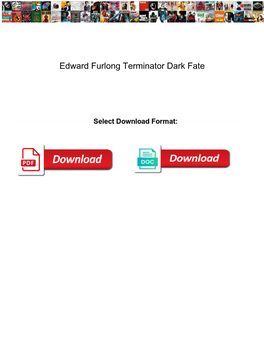 Edward Furlong Terminator Dark Fate