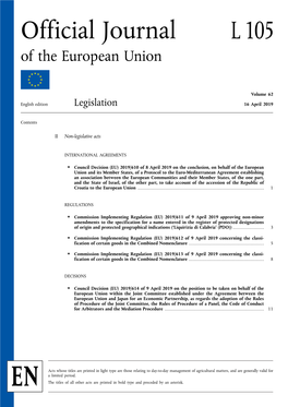 Official Journal of the European Union L 105/1