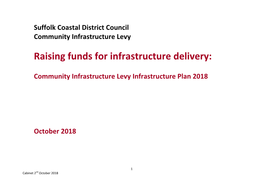 Raising Funds for Infrastructure Delivery