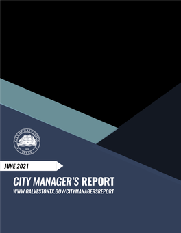 June 2021 City Manager's Report