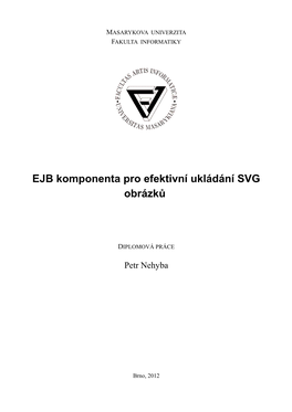 EJB Komponenta Pro Efektivní Ukládání SVG Obrázků