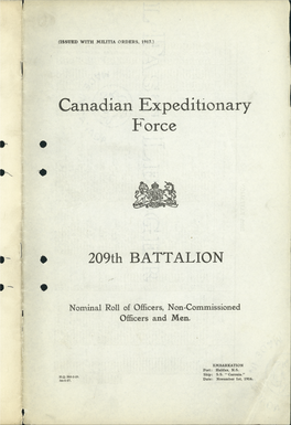 Canadian Expeditionary Force IF