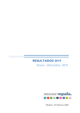 Resultados 2019