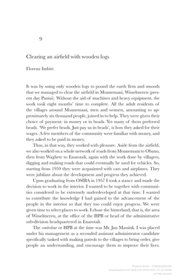 9 Clearing an Airfield with Wooden Logs | Appointments As Chairman of the DPRD of Yapen-Waropen and As HPB for the Yapen-Waropen Area