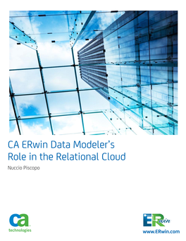 CA Erwin Data Modeler's Role in the Relational Cloud