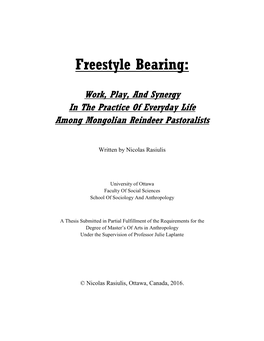 Freestyle Bearing