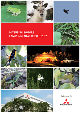 ENVIRONMENTAL REPORT 2017 the Living Creatures on the Front Cover