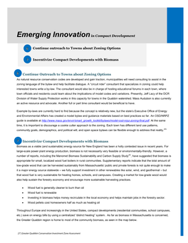 Emerging Innovationin Compact Development