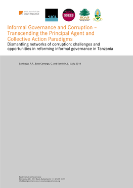 Tanzania.Informalgovernance.Country Report