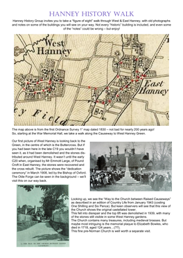 Hanney History Walk