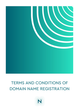 Terms and Conditions of Domain Name Registration