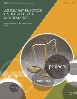 Assessment Practices in Undergraduate Mathematics