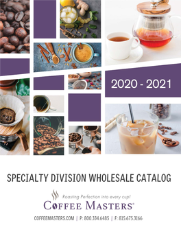 Specialty Division Wholesale Catalog