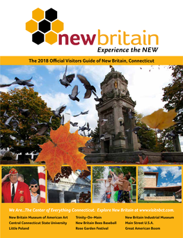 The 2018 Official Visitors Guide of New Britain, Connecticut