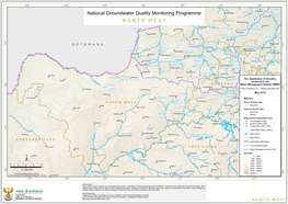 NORTH WEST National Groundwater Quality Monitoring Programme