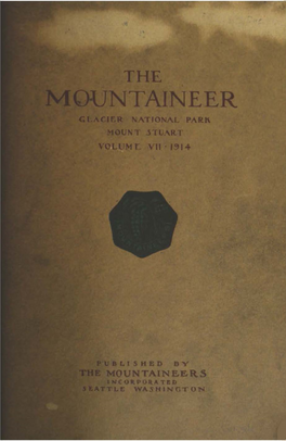 1914 the Mountaineers I Ntorporat,D
