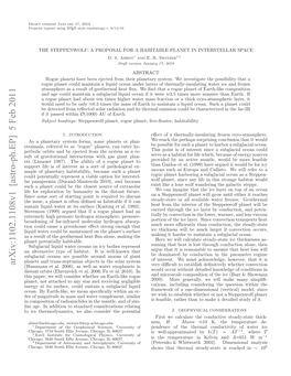 Arxiv:1102.1108V1 [Astro-Ph.EP] 5 Feb 2011