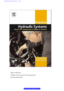 Practical Hydraulic Systems 20