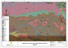 Vegetation Units Within the West Angelas Study Area Map D2