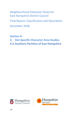 Southern Parishes of East Hampshire